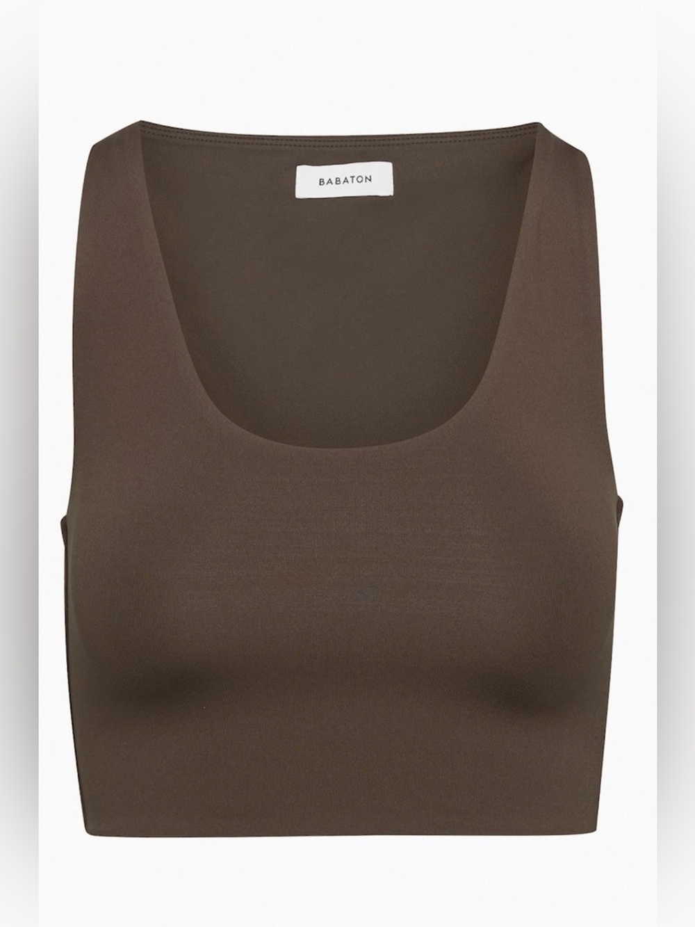 Aritzia Babaton Contour Scoop Neck Crop Tank- Size Medium NWT